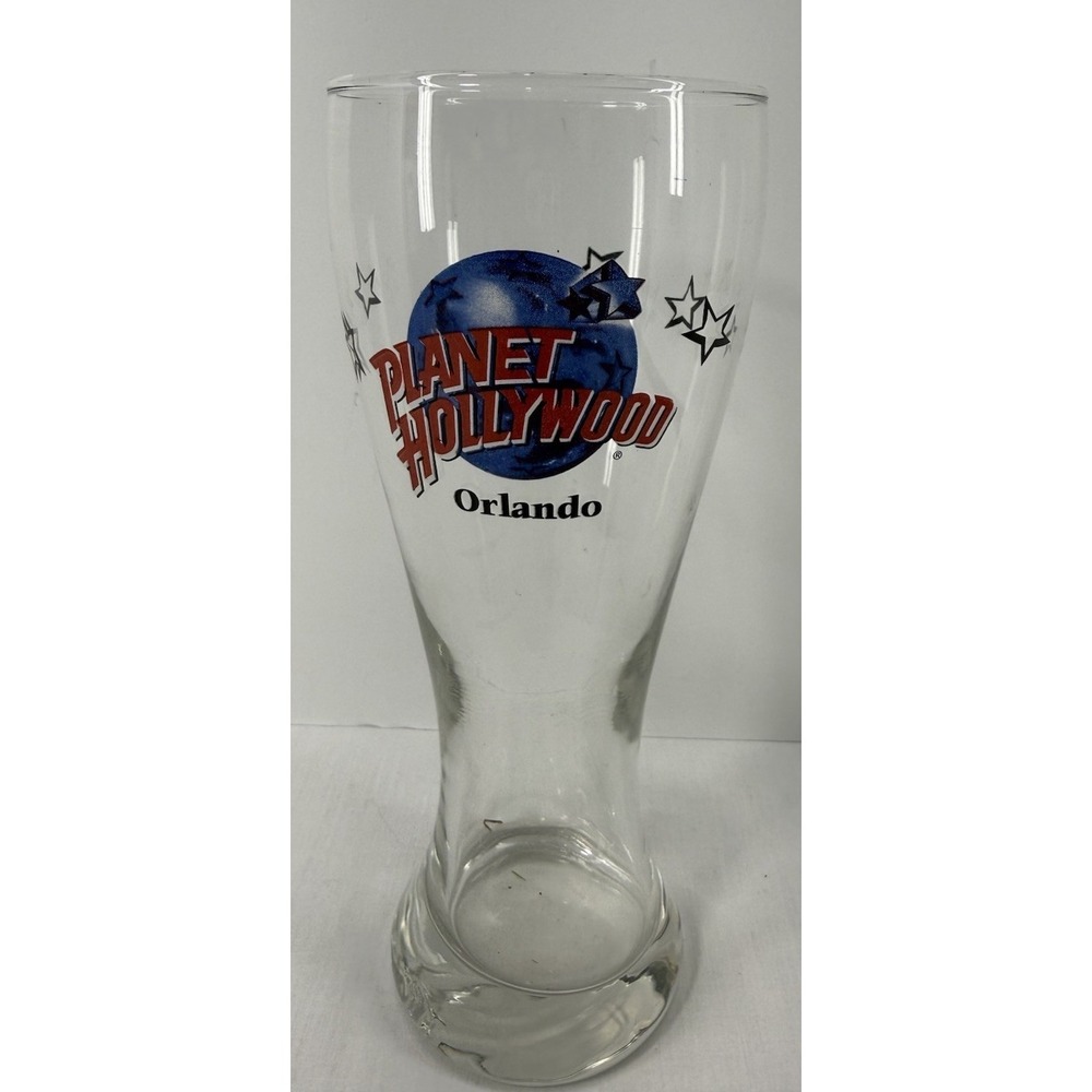 Planet Hollywood‎ Orlando 20 oz souvenir pilsner glass Beer Glass EUC